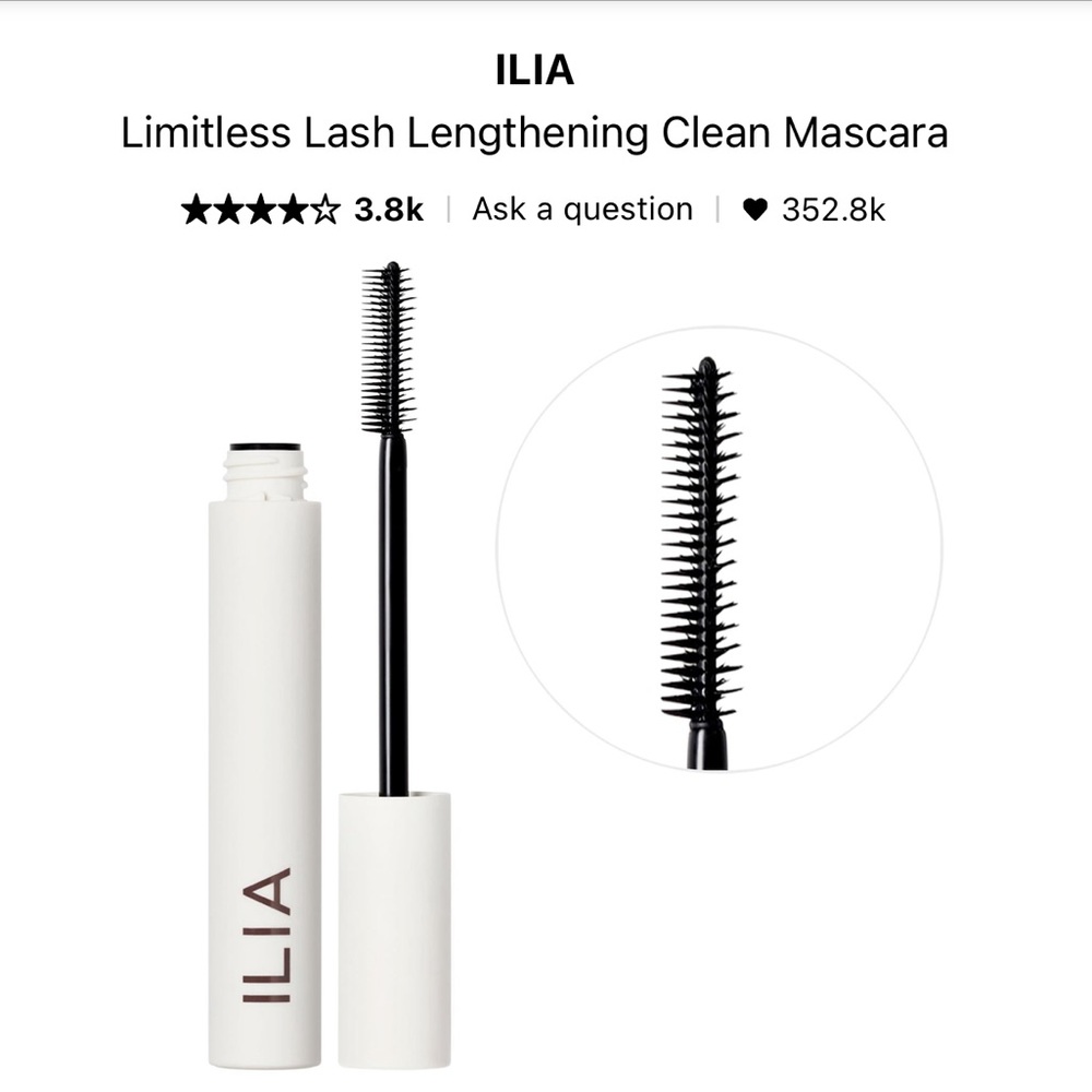 Ilia Mascara Brand New in Box. Purchased in Fall 2023. Full size .27 ounces/ 8 g